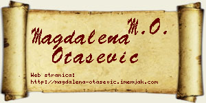 Magdalena Otašević vizit kartica
